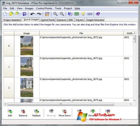 Screenshot PTGui für Windows 7