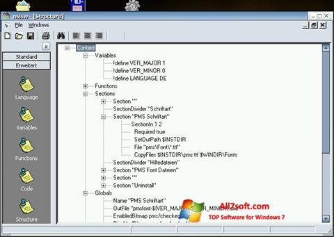 Screenshot NSIS für Windows 7