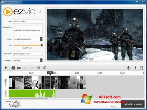 Screenshot Ezvid für Windows 7