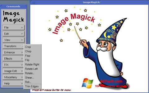 Screenshot ImageMagick für Windows 7