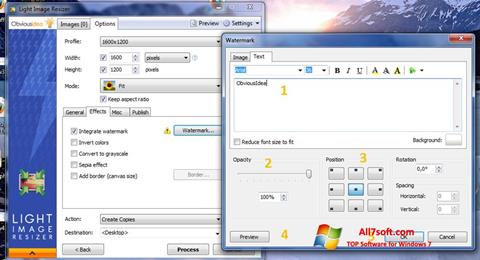 Screenshot Light Image Resizer für Windows 7