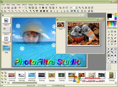 Screenshot PhotoFiltre für Windows 7