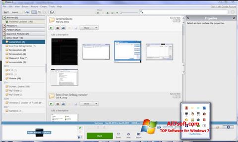 Screenshot Picasa für Windows 7