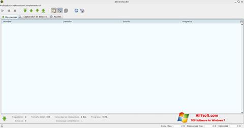 Screenshot JDownloader für Windows 7