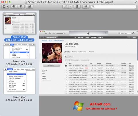 Screenshot PDF Combine für Windows 7