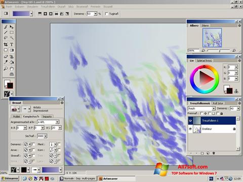 Screenshot Artweaver für Windows 7