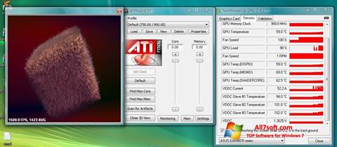 Screenshot ATITool für Windows 7