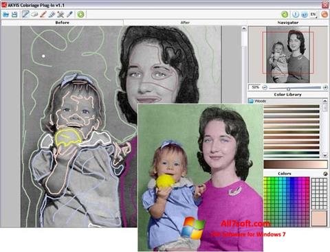 Screenshot AKVIS Coloriage für Windows 7
