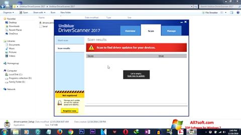 Screenshot DriverScanner für Windows 7