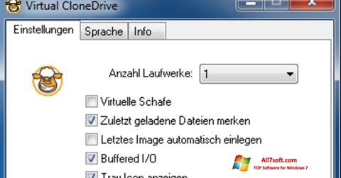 Screenshot Virtual CloneDrive für Windows 7