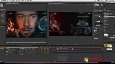 Screenshot Adobe After Effects für Windows 7
