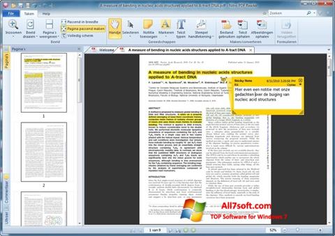 Screenshot Nitro PDF Reader für Windows 7