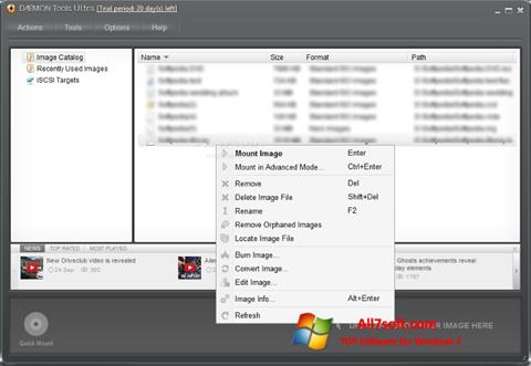 Screenshot DAEMON Tools Ultra für Windows 7