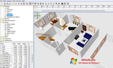 Screenshot FloorPlan 3D für Windows 7