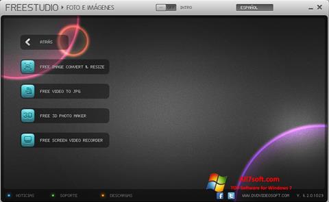Screenshot Free Studio für Windows 7