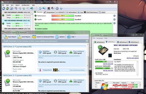 Screenshot HDD Health für Windows 7