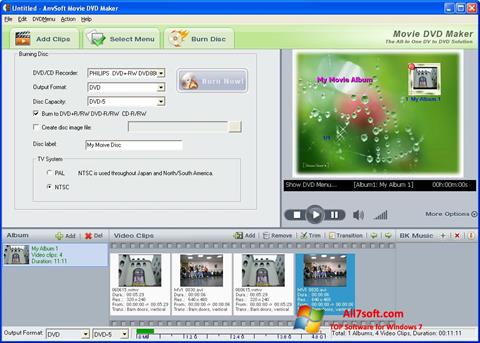 Screenshot DVD Maker für Windows 7