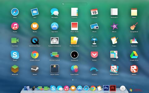 Screenshot OS X Flat IconPack Installer für Windows 7