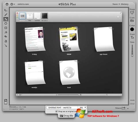 Screenshot Skitch für Windows 7