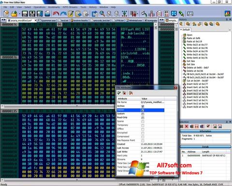 Screenshot Hex Editor Neo für Windows 7