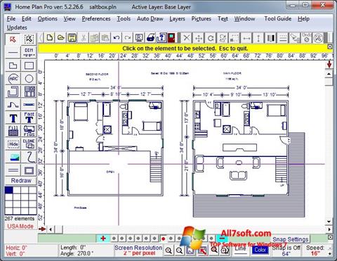 Screenshot Home Plan Pro für Windows 7