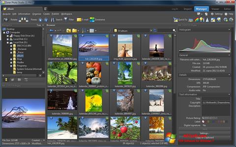 Screenshot Zoner Photo Studio für Windows 7