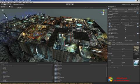 Screenshot Unity 3D für Windows 7