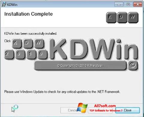 Screenshot KDWin für Windows 7