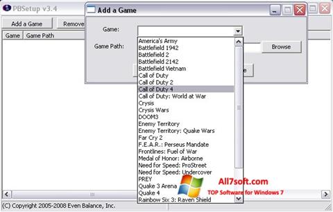 Screenshot PunkBuster für Windows 7