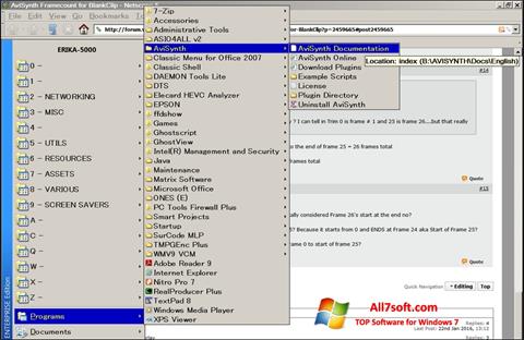 Screenshot AviSynth für Windows 7