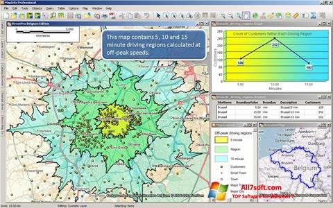 Screenshot MapInfo Professional für Windows 7