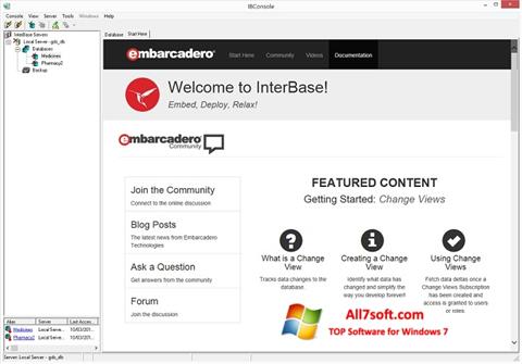Screenshot InterBase für Windows 7