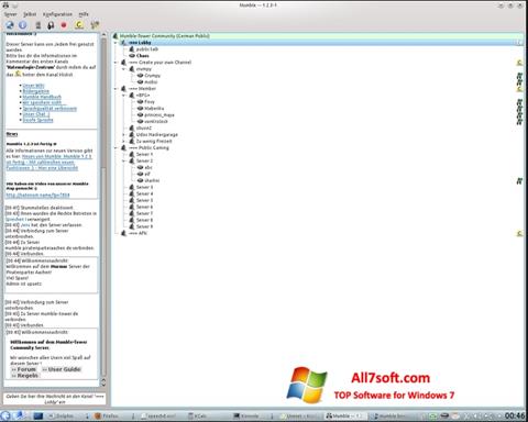 Screenshot Mumble für Windows 7
