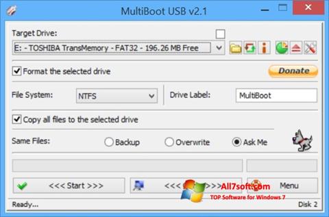 Screenshot Multi Boot USB für Windows 7