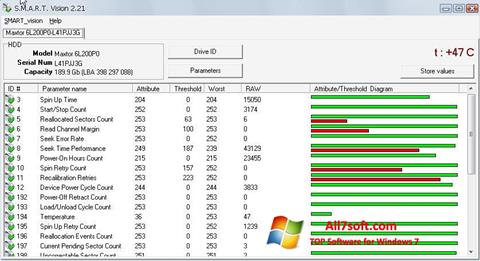 Screenshot S.M.A.R.T. Vision für Windows 7