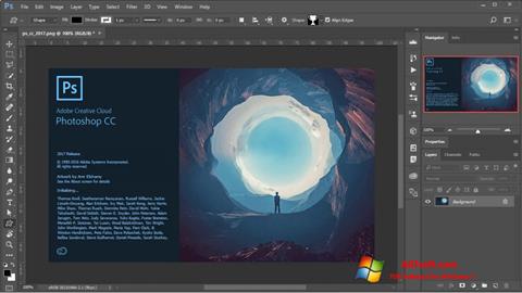 Screenshot Adobe Photoshop für Windows 7