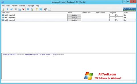 Screenshot Handy Backup für Windows 7