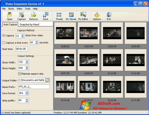 Screenshot SnapShot für Windows 7