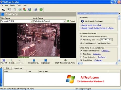 Screenshot WebCam Monitor für Windows 7