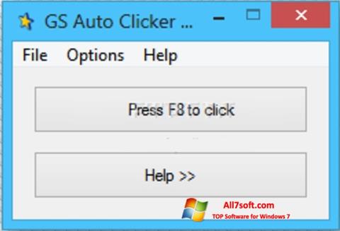 Screenshot GS Auto Clicker für Windows 7