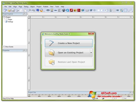 Screenshot AutoPlay Media Studio für Windows 7