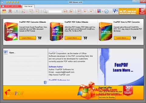 Screenshot VSD Viewer für Windows 7