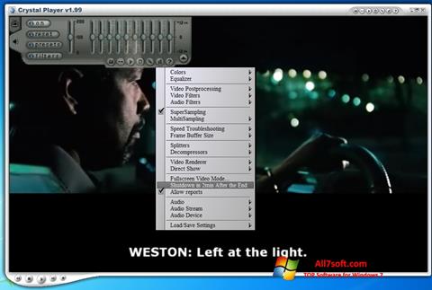 Screenshot Crystal Player für Windows 7