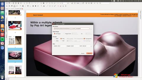 Screenshot Master PDF Editor für Windows 7