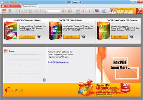Screenshot PPTX Viewer für Windows 7