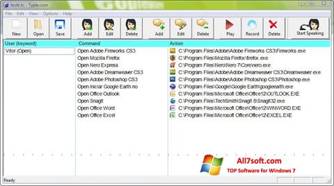 Screenshot Typle für Windows 7