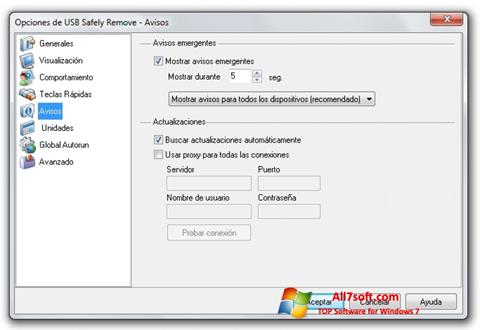 Screenshot USB Safely Remove für Windows 7