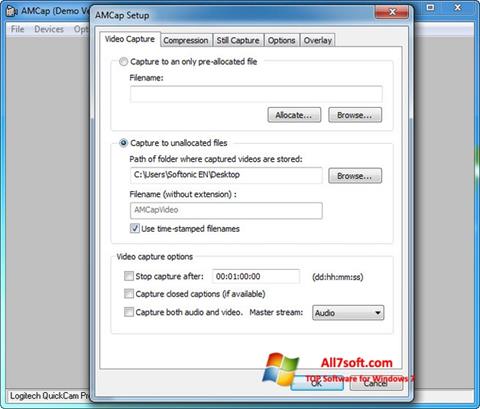 Screenshot AMCap für Windows 7