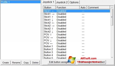 Screenshot JoyToKey für Windows 7