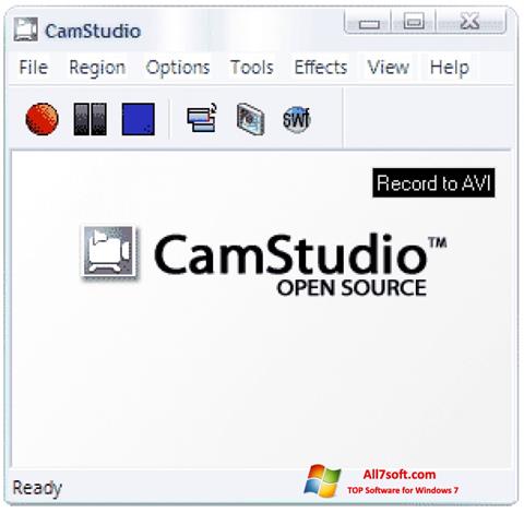 Screenshot CamStudio für Windows 7